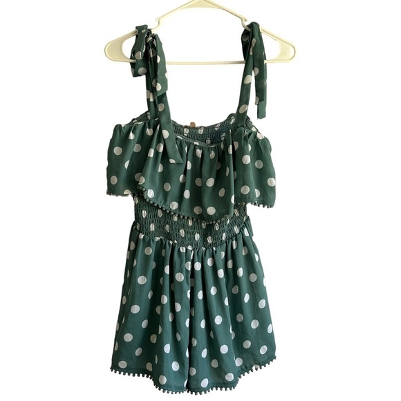 Evolutionary Pants - Evolutionary Polka Dot Romper • Used • Size: Small